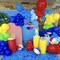 Summer Pool Party Decorations - 140pcs Beach Ball Tropical Balloon Garland Arch Kit for Summer, Rave, Beach, Birthday